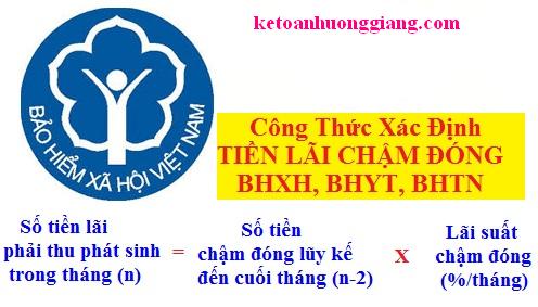 Cách tính lãi chậm đóng BHXH, BHYT, BHTN Cách tính lãi chậm đóng BHXH, BHYT, BHTN
