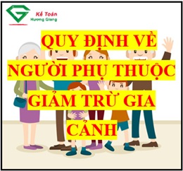 Quy định về Người phụ thuộc giảm trừ gia cảnh 2023