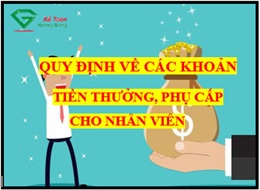 Tiền thưởng, phụ cấp có tính thuế TNCN - Tính chi phí hợp lý