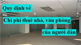 Cách đưa tiền thuê nhà vào chi phí hợp lý