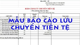 Báo cáo lưu chuyển tiền tệ theo Thông tư 200