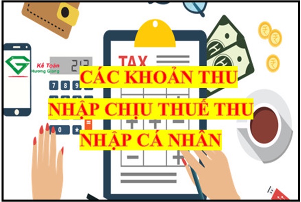 Các khoản thu nhập chịu thuế TNCN năm 2023