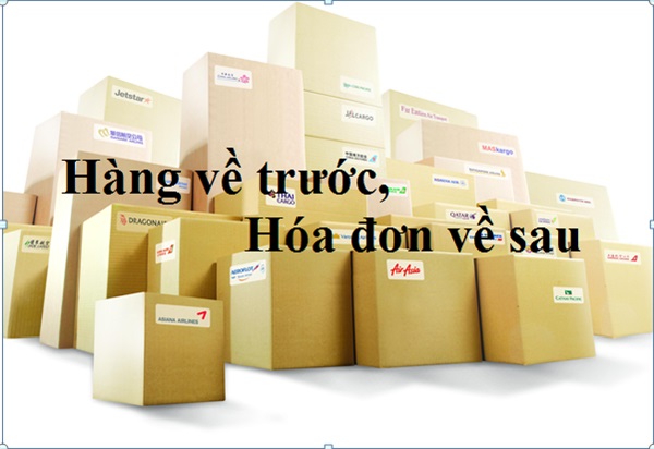 Cách hạch toán hàng về trước hóa đơn về sau