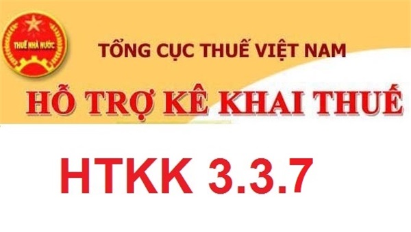 Phần mềm HTKK 3.3.7 mới nhất ngày 16/3/2016