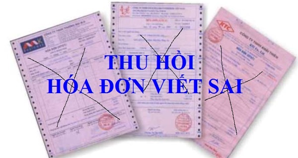 Mẫu biên bản thu hồi hóa đơn đã lập sai mới nhất theo Thông tư 39