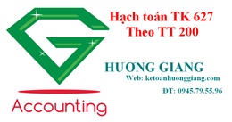 Cách hạch toán Chi phí sản xuất chung Tài khoản 627 theo TT 200