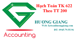 Cách hạch toán Chi phí nhân công trực tiếp Tài khoản 622 theo TT 200