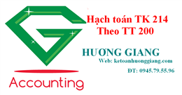 Cách hạch toán hao mòn tài sản cố định - Tài khoản 214 theo TT 200