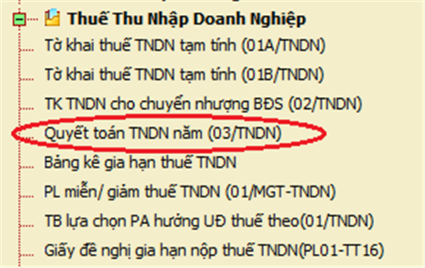 Hướng dẫn  kê khai quyết toán thuế TNDN năm 2015 theo TT 151