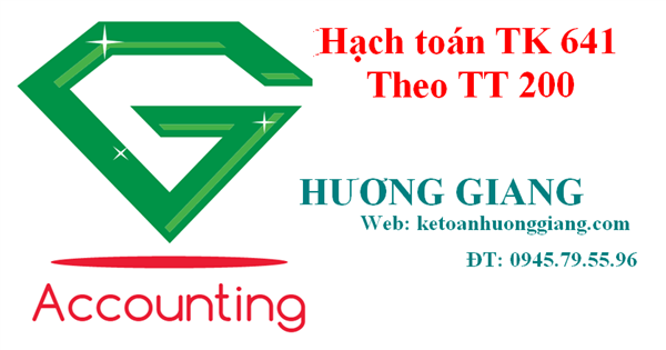 Cách hạch toán Chi phí bán hàng Tài khoản 641 theo TT 200