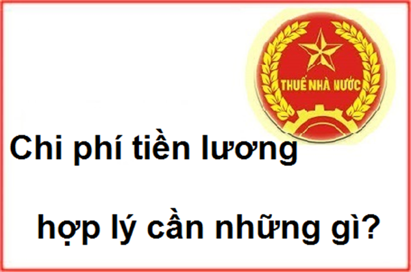 Chi phí tiền lương hợp lý thì phải gồm những giấy tờ gì