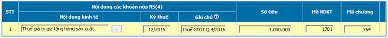 nộp tiền thuế điện tử nộp tiền thuế điện tử